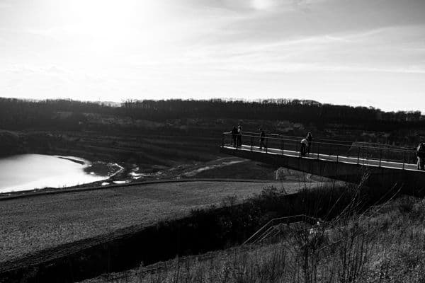 Viewing Platform Over ENCI Quarry
