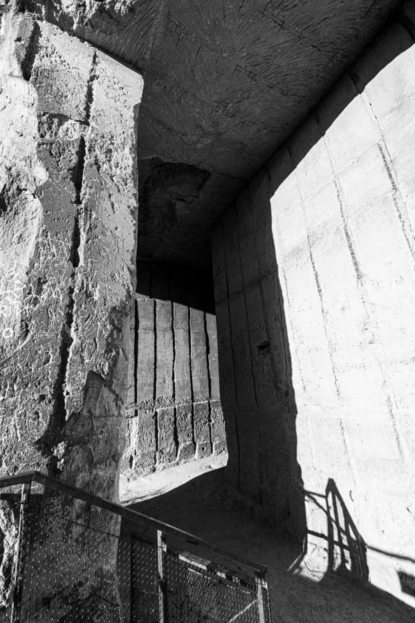Limestone Portal Shadow ENCI Quarry