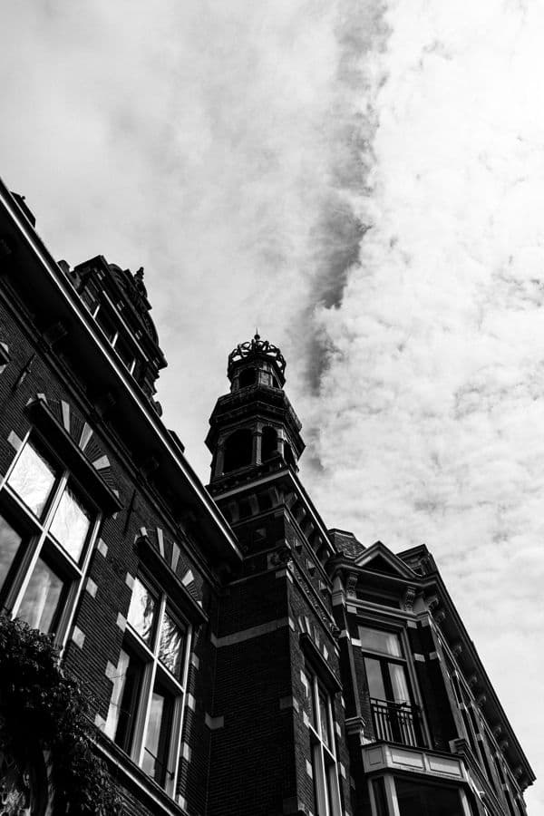 Westerkerk Tower Crown, Haarlem Sky