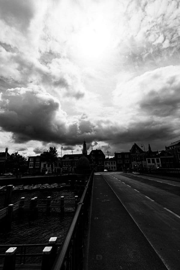 Storm Light Over Haarlem Bridge