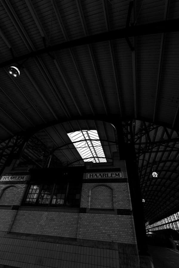 Haarlem Station Platform Hall Interior
